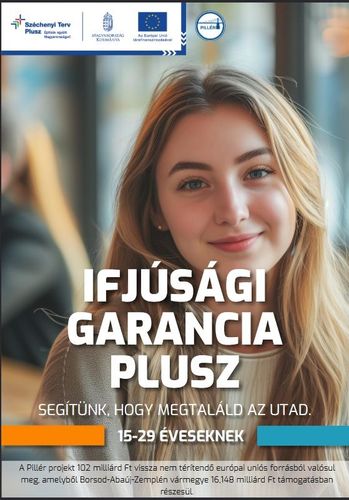 GINOP Plusz Ifjúsági Garancia Plusz projekt